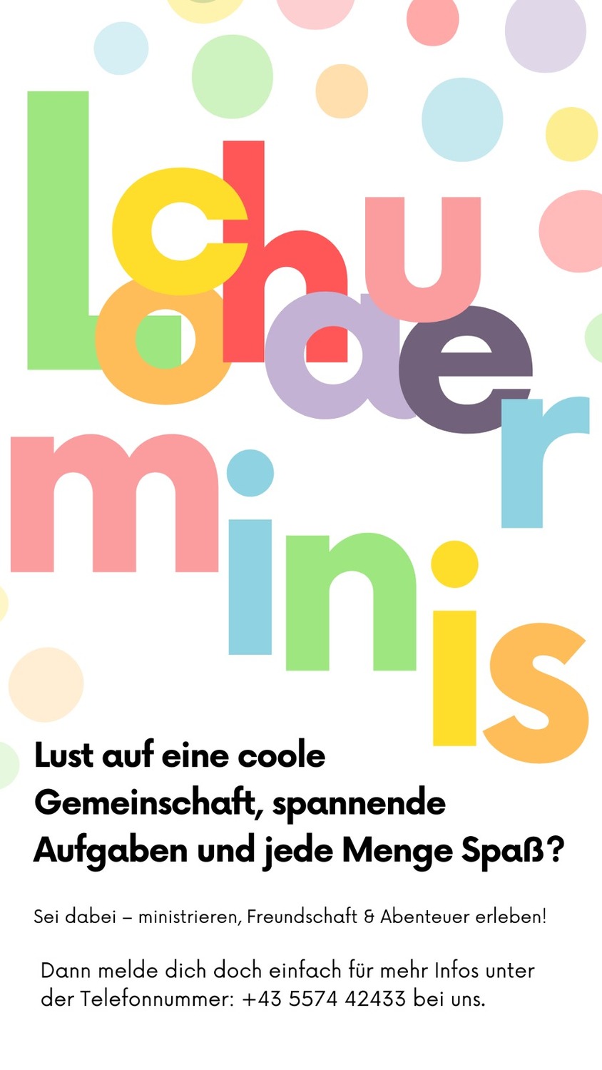 Mini Plakat / Pfarre Lochau